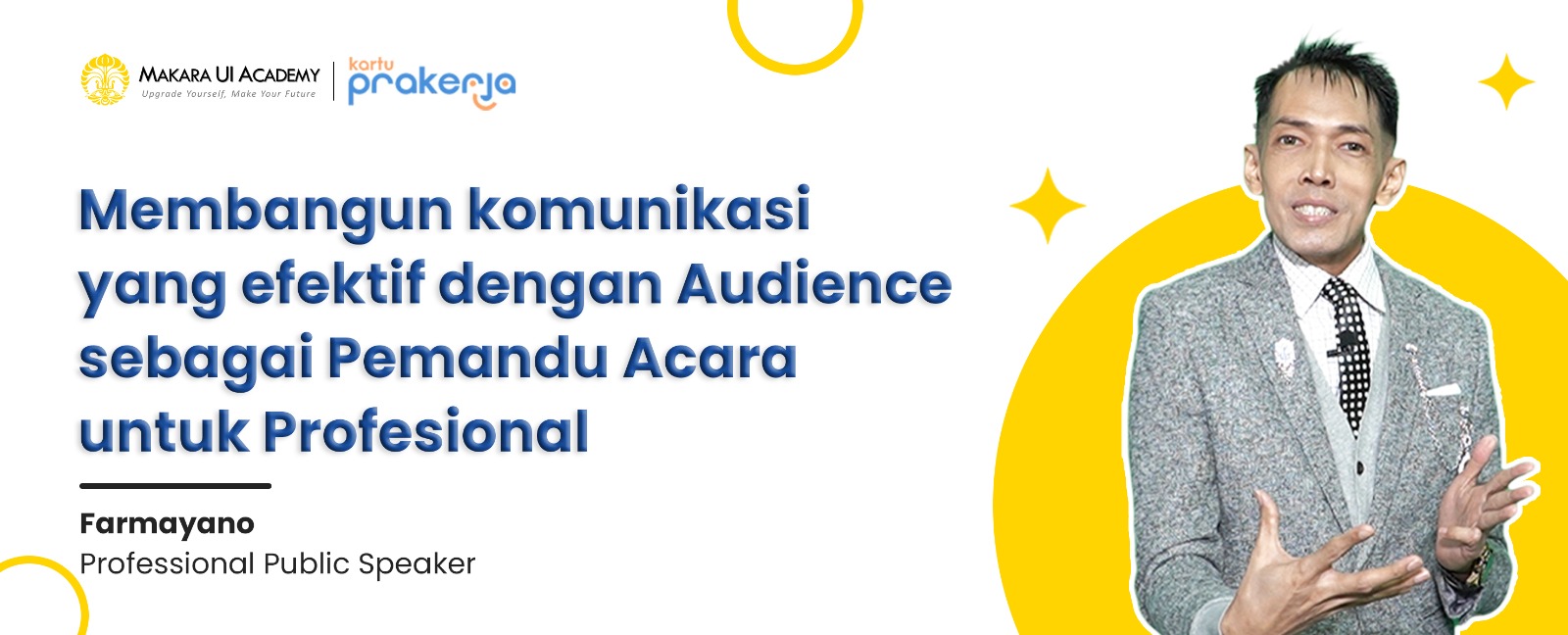 Membangun Komunikasi yang Efektif dengan Audience sebagai Pemandu Acara untuk Professional